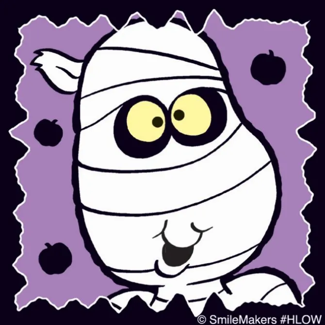 Glow in the Dark Funny Monster Stickers