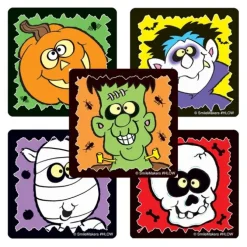 Glow in the Dark Funny Monster Stickers