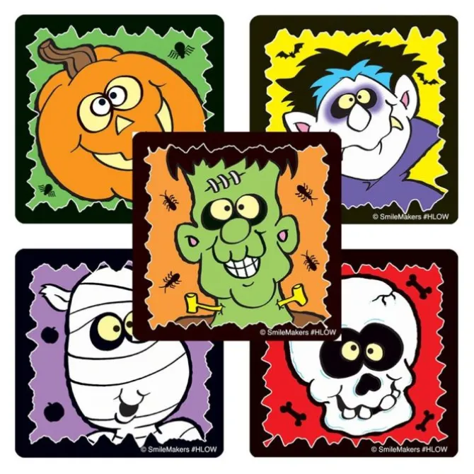 Glow in the Dark Funny Monster Stickers