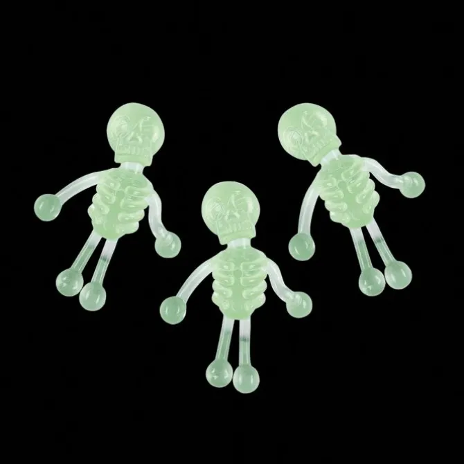 Glow-in-the-Dark Mini Tumbling Skeletons