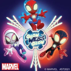 Glow in the Dark Spidey & His Amazing Friends Stickers