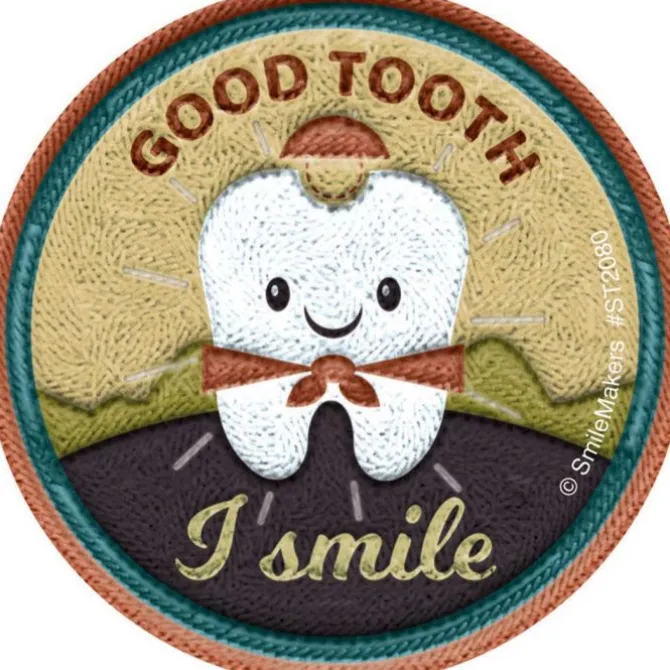 Good Tooth Patch Stickers