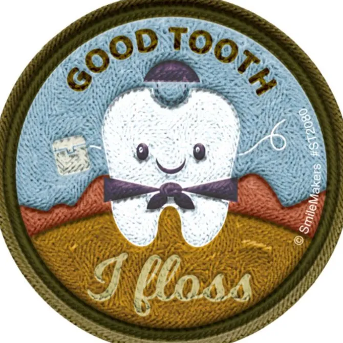 Good Tooth Patch Stickers