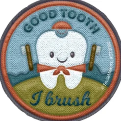 Good Tooth Patch Stickers