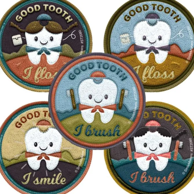 Good Tooth Patch Stickers