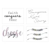 Graceful Text Temporary Tattoos