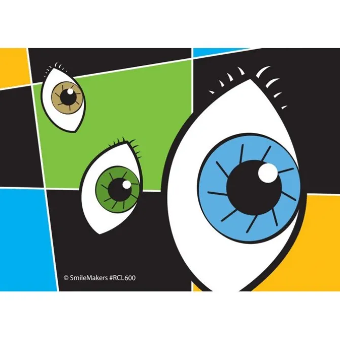 Graphic Eyes Recall Cards