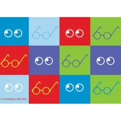 Graphic Glasses Recall Cards