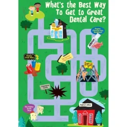 Great Dental Care Maze Recall Cards