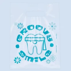 Groovy Smile Clear Bags