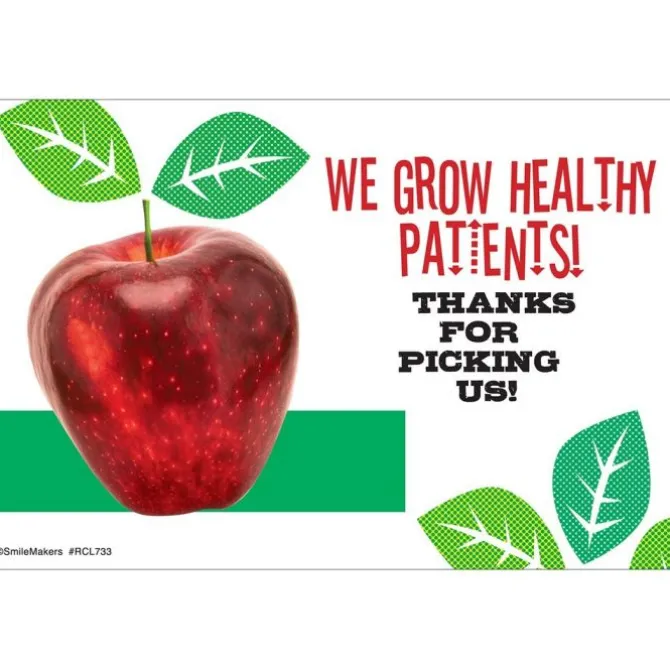 Grow Healthy Patients Recall Cards