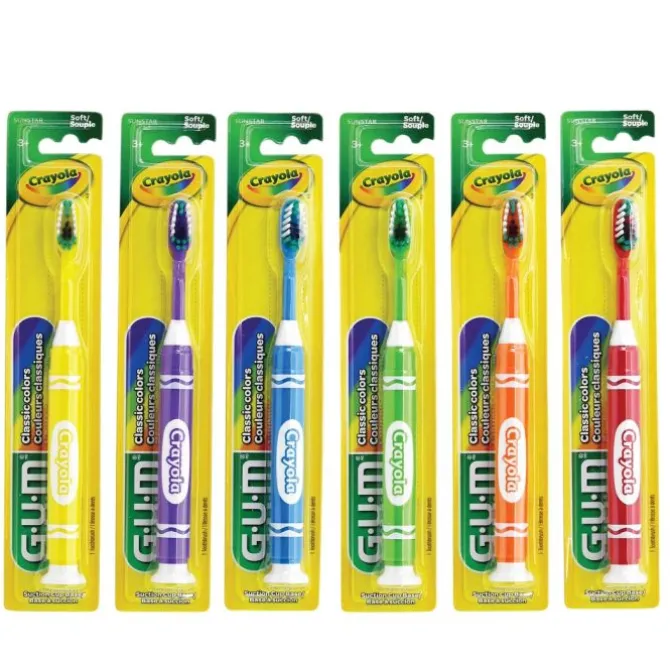 GUM® Crayola™ Marker Youth Toothbrushes