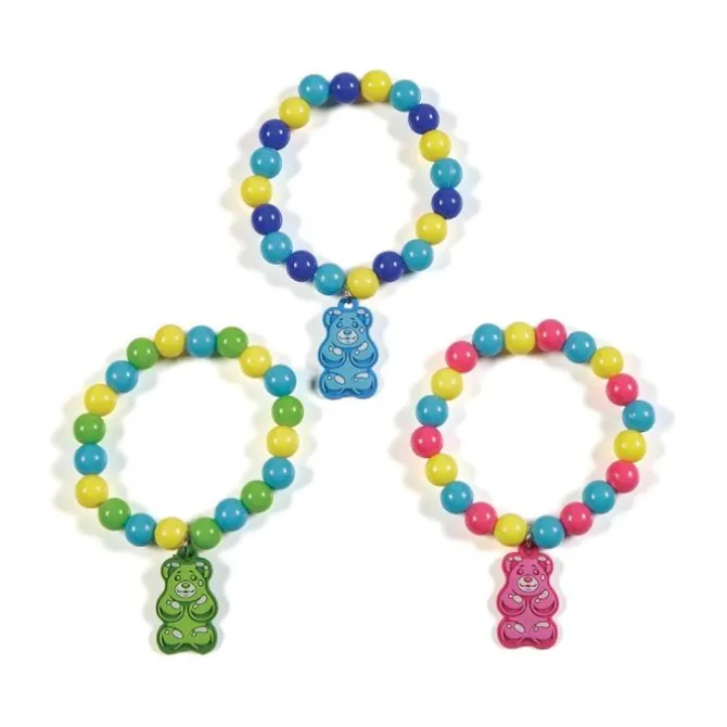 Gummy Bear Charm Bracelets
