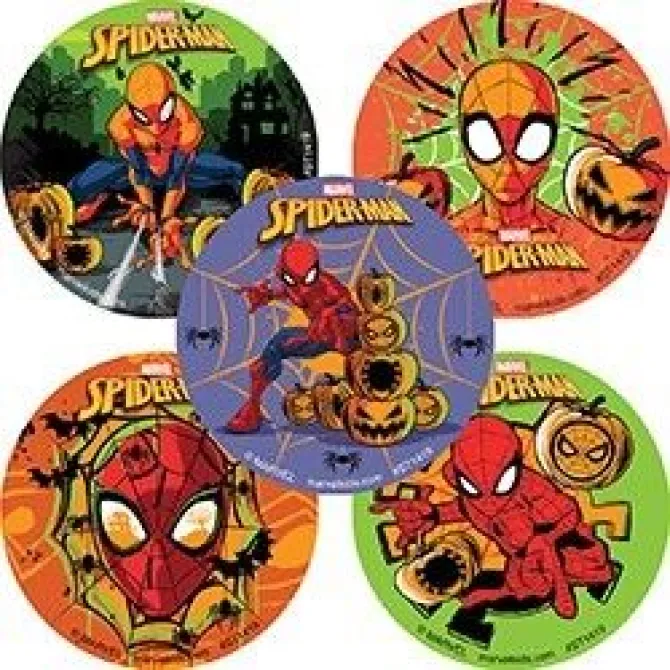 Halloween Spider-Man™ Stickers