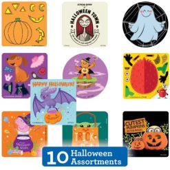 Halloween Sticker Sampler