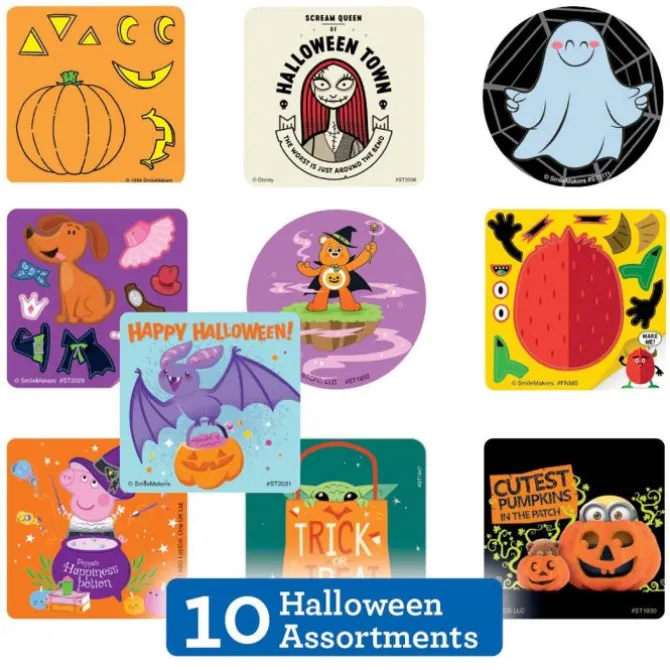 Halloween Sticker Sampler