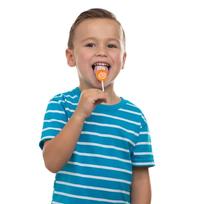 Halloween Tongue Tattoo Lollipops