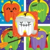 Halloween Tooth Stickers