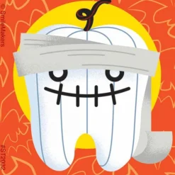 Halloween Tooth Stickers