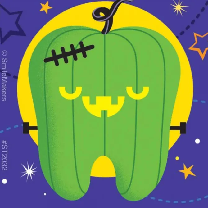 Halloween Tooth Stickers
