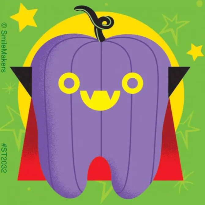 Halloween Tooth Stickers