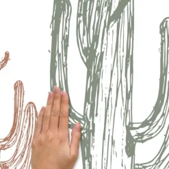 Hand-Drawn Cactus Wall Decals