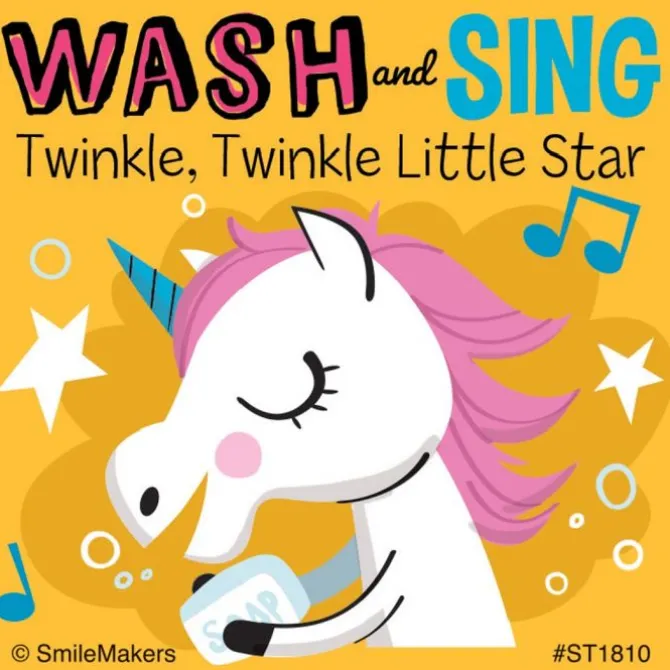 Hand Wash and Sing Stickers