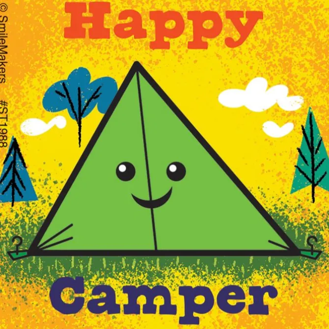 Happy Camper Stickers