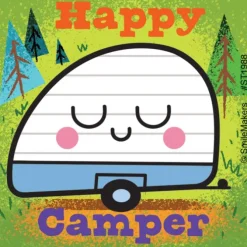 Happy Camper Stickers