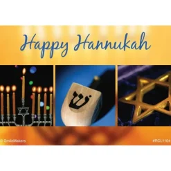 Happy Hanukkah Recall Cards