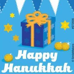 Happy Hanukkah Stickers
