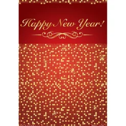 Happy New Year Sparkles Recall Cards