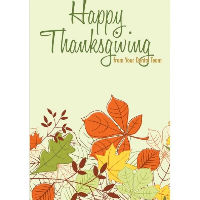 Happy Thanksgiving Dental Greeting Cards
