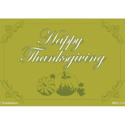 Happy Thanksgiving Recall Cards