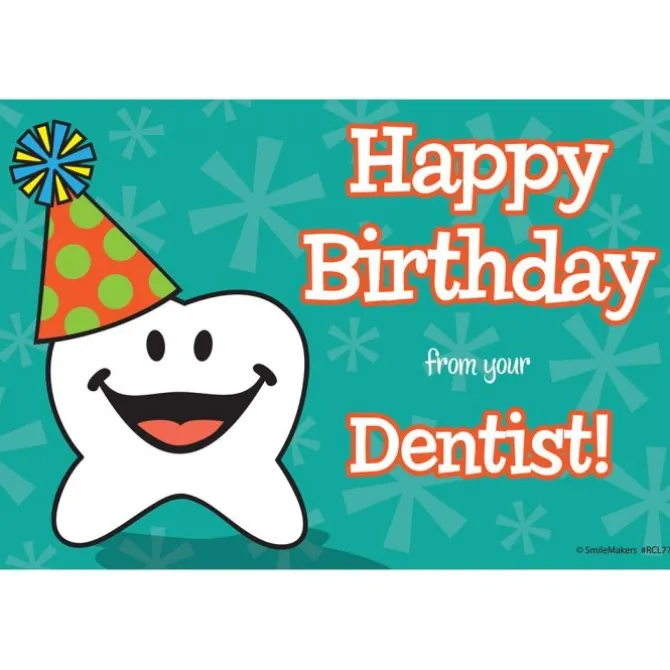 Happy Tooth Birthday Recall Cards