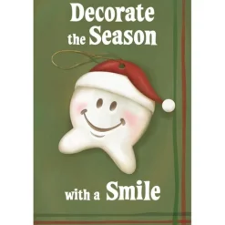 Happy Tooth Ornament Greeting Cards