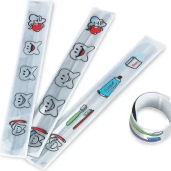 HAPPY TOOTH Slap Bracelets