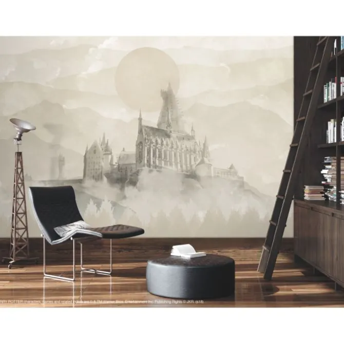 Harry Potter Hogwarts Castle Mural
