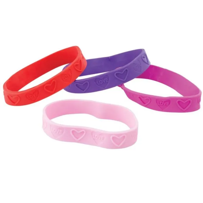 Heart Rubber Bracelets