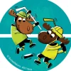 Hockey Moose Stickers
