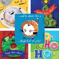 Holiday Donuts Stickers