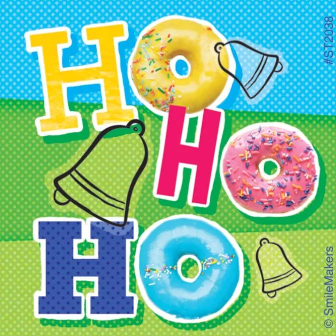 Holiday Donuts Stickers