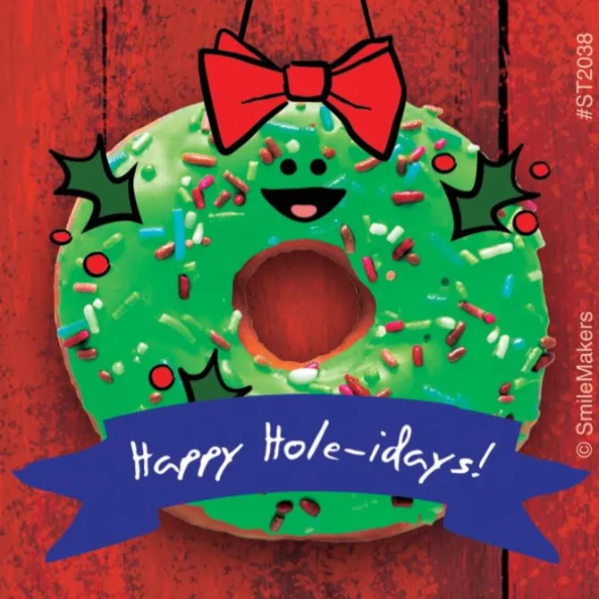 Holiday Donuts Stickers