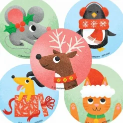 Holiday Felt Cuties Stickers
