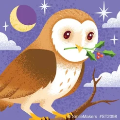 Holiday Forest Friends Stickers