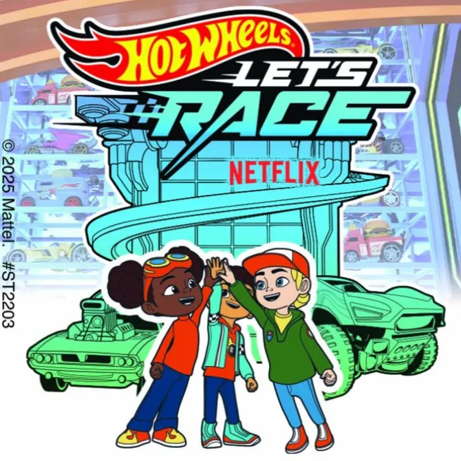 Hot Wheels Let's Race Stickers