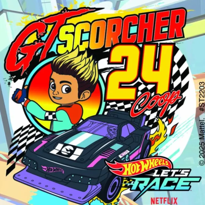 Hot Wheels Let's Race Stickers