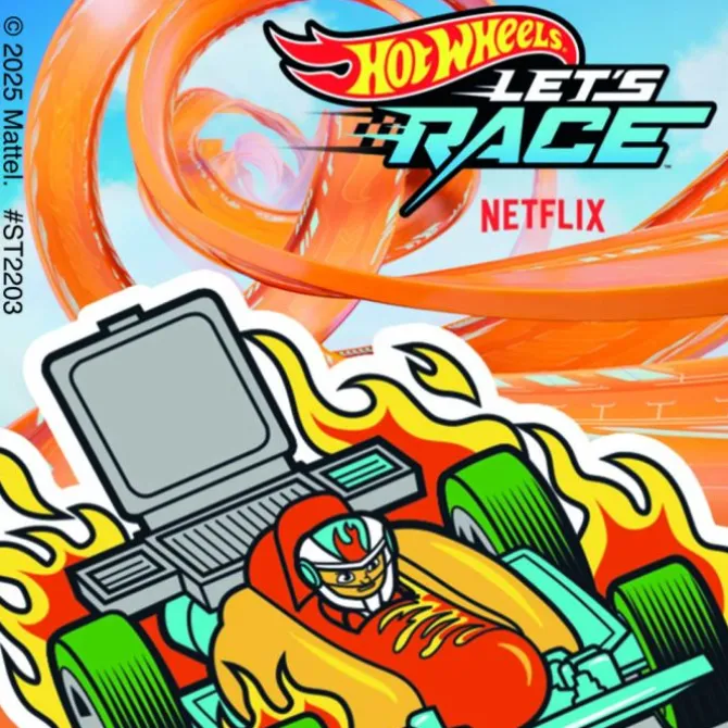 Hot Wheels Let's Race Stickers