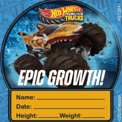 Hot Wheels Monster Truck I've Grown™ Stickers