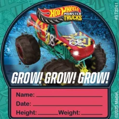 Hot Wheels Monster Truck I've Grown™ Stickers